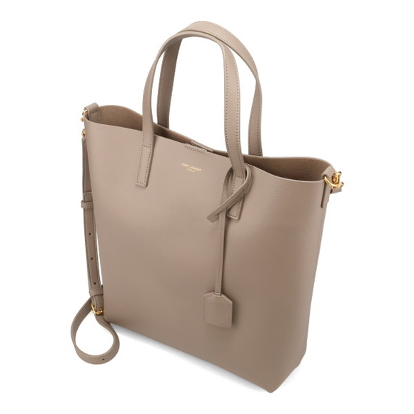 Saint Laurent Grayish Brown Leather - Picture 1 of 3